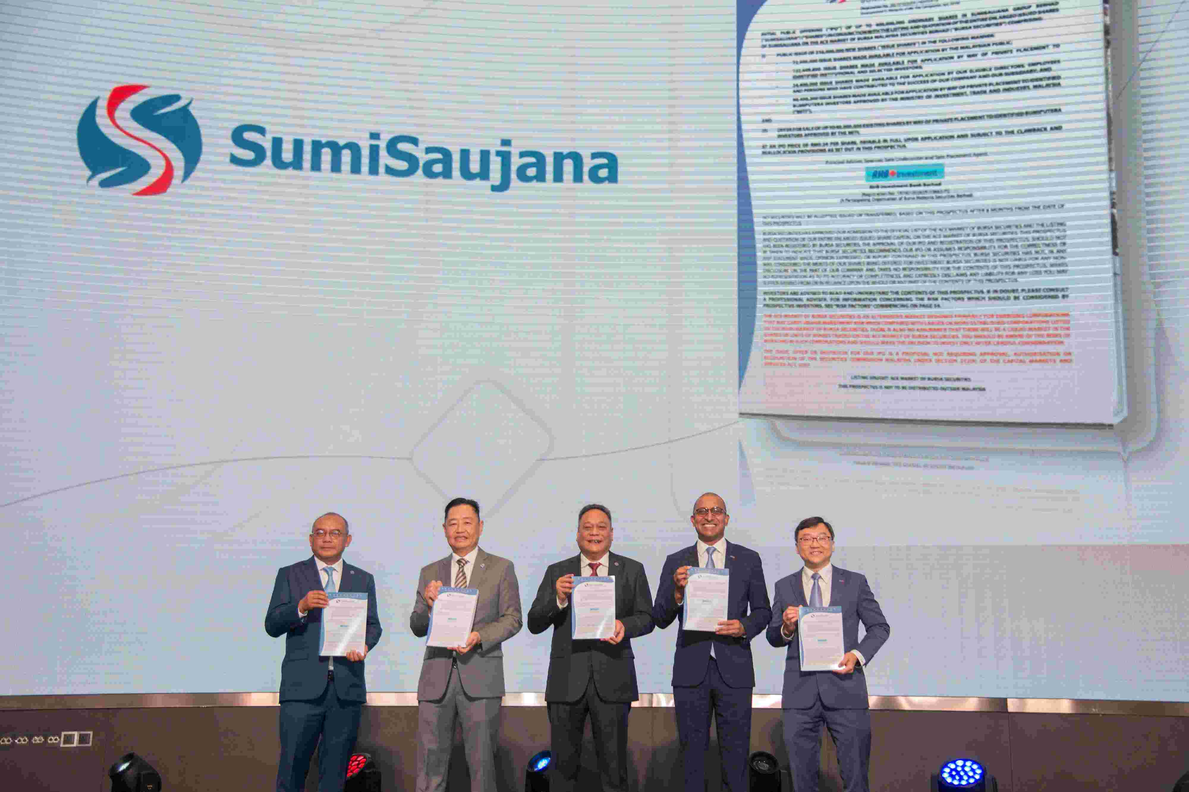 SumiSaujana Group Berhad to Raise RM74.4 Million from ACE Market IPO
