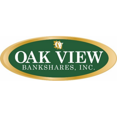 Oak View Bankshares, Inc. Announces Second Quarter Earnings