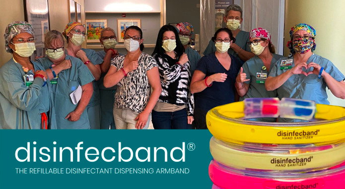Elmer Valdez Vera, a Registered Nurse, Announces the Launch of the Disinfecband