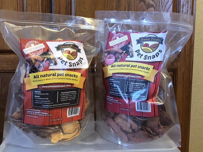 Announcing the Launch of Sweet Potato Snaps, All Natural Treats for Pets