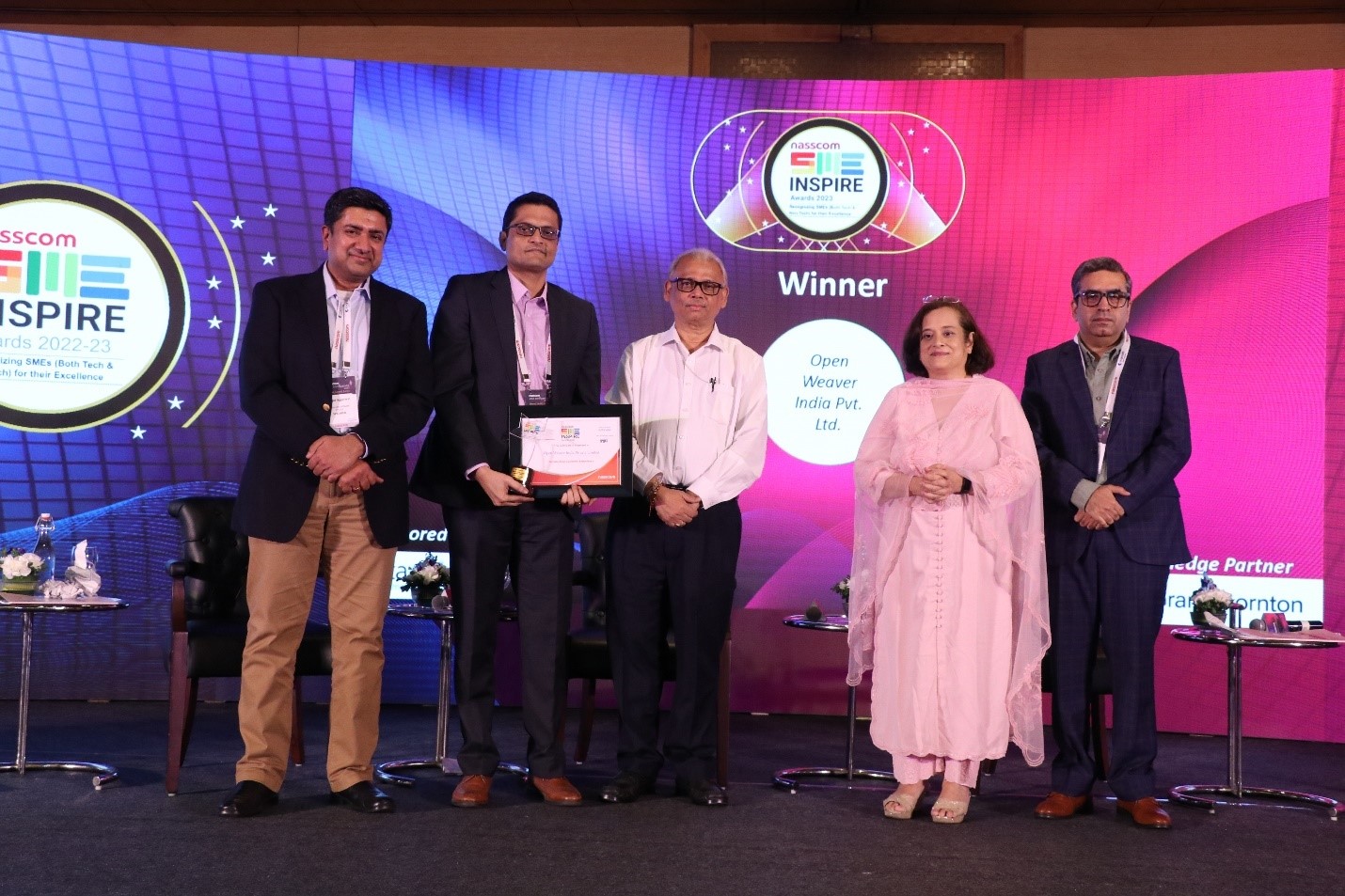 Open Weaver Wins Nasscom SME Inspire Award 2023