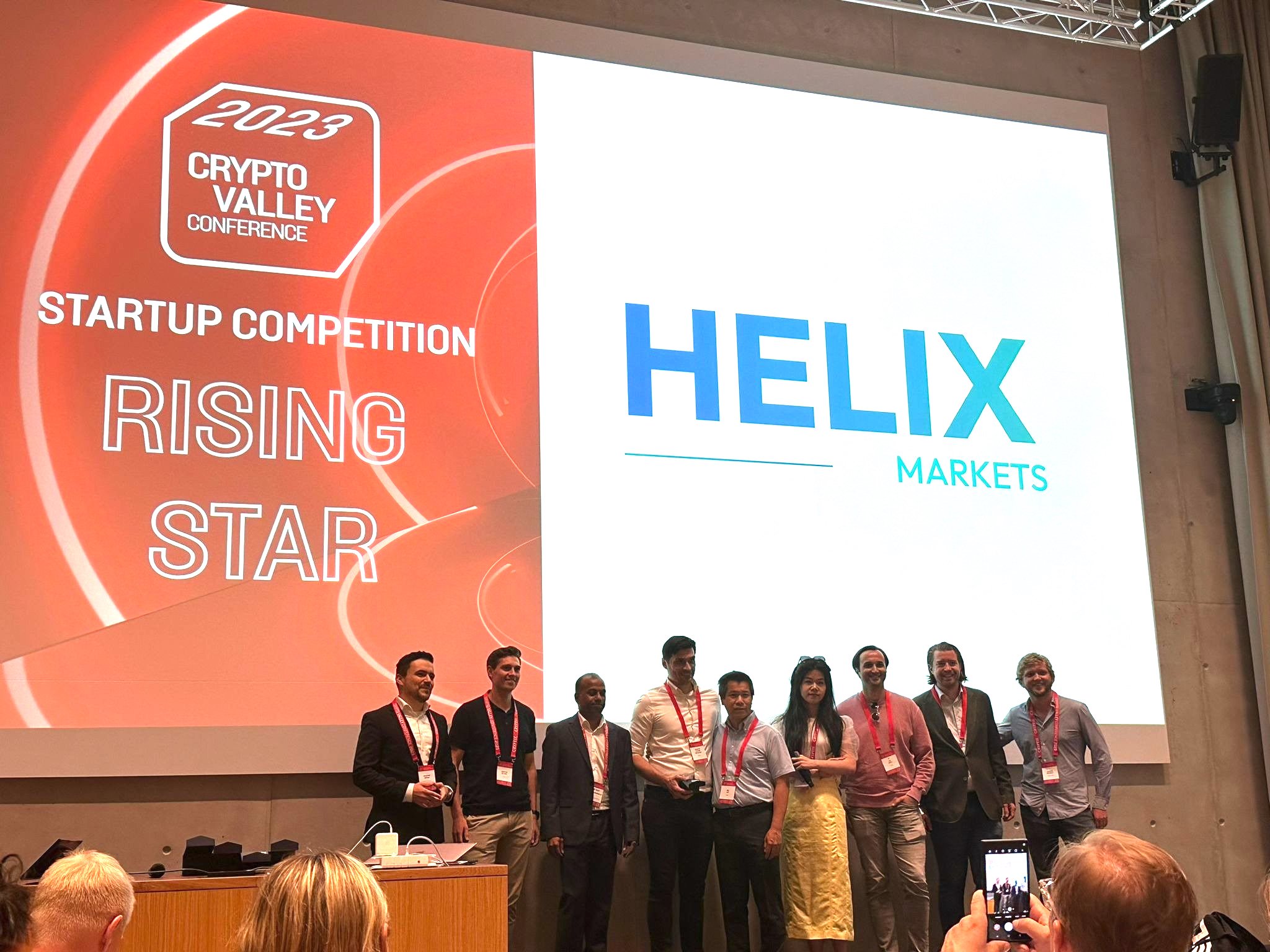 Internet Computer-Based Project Helix Wins Crypto Valley Conference Award