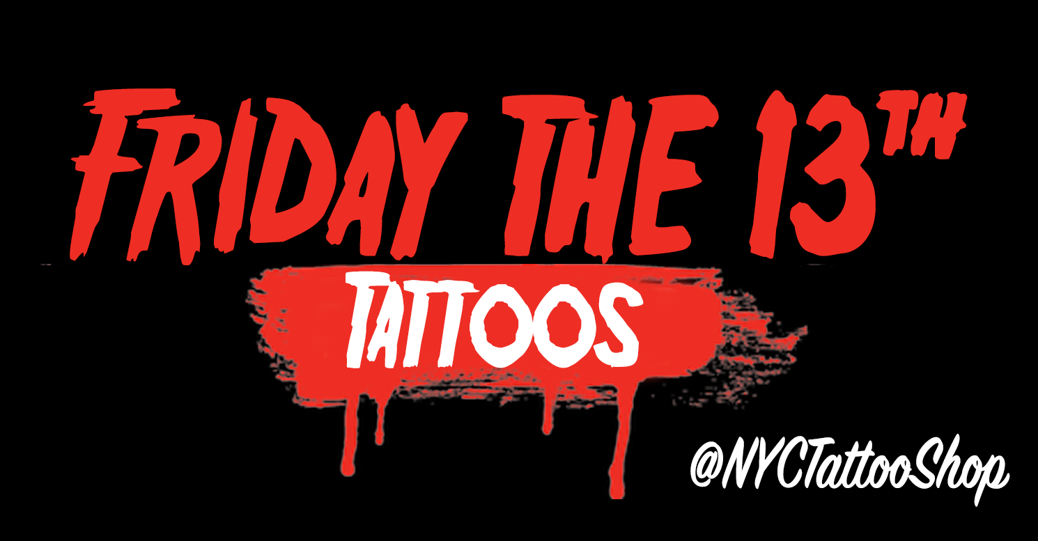 NYCTattooShop Announces Epic Friday the 13th Tattoo Marathon Across Three NYC Locations