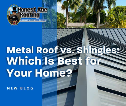 Metal Roof vs. Shingles: Which Is Best for Your Home?