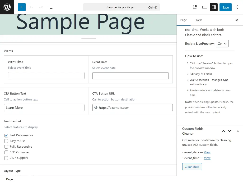 Feature Screenshot Image