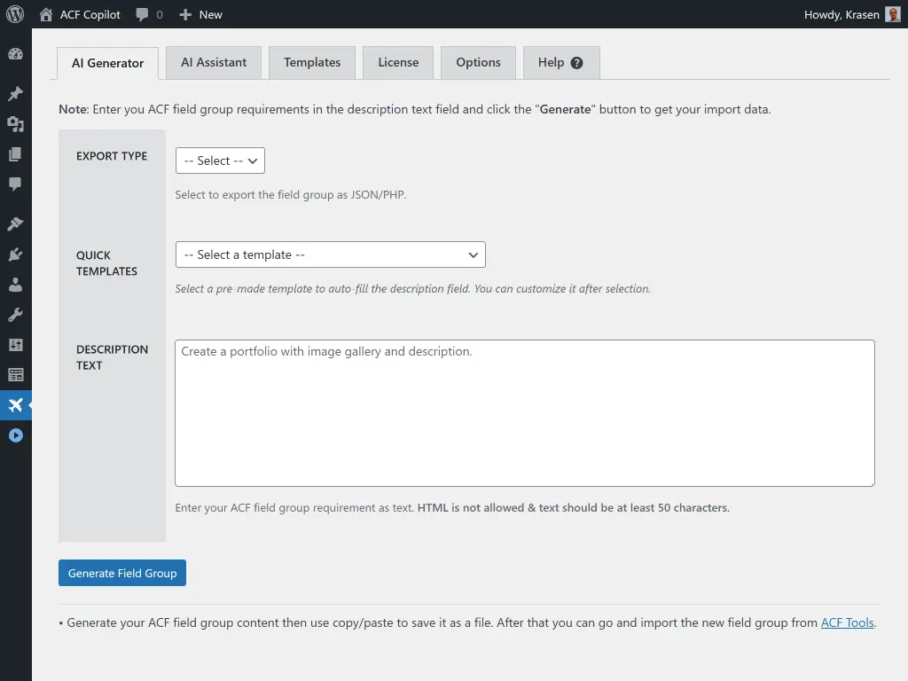 Feature Screenshot Image