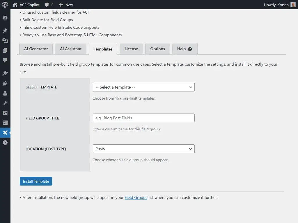 Feature Screenshot Image