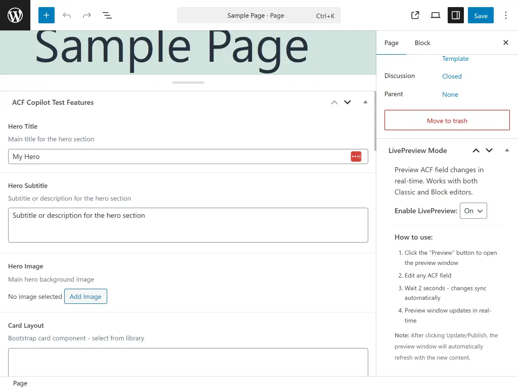 Feature Screenshot Image