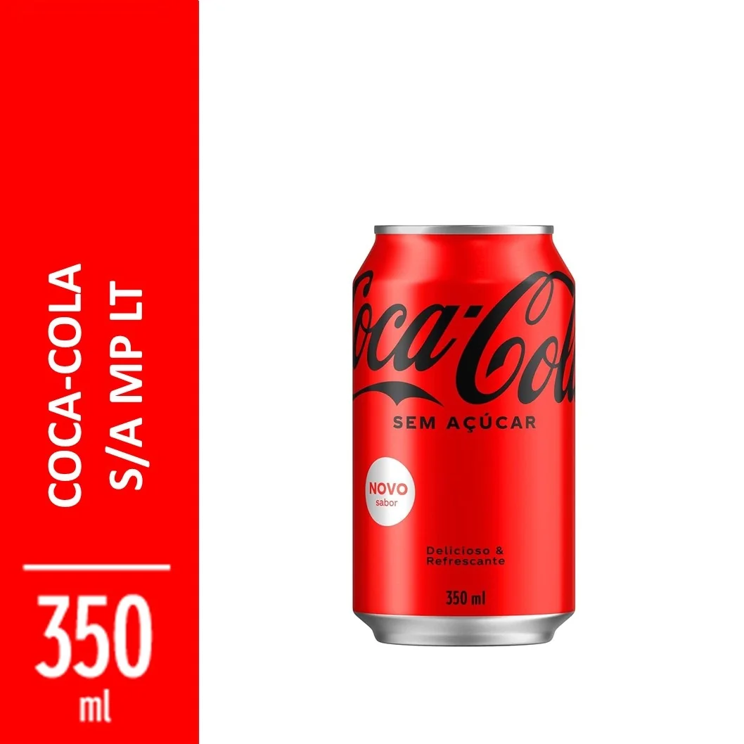 Coca Cola Zero Lata 350ml