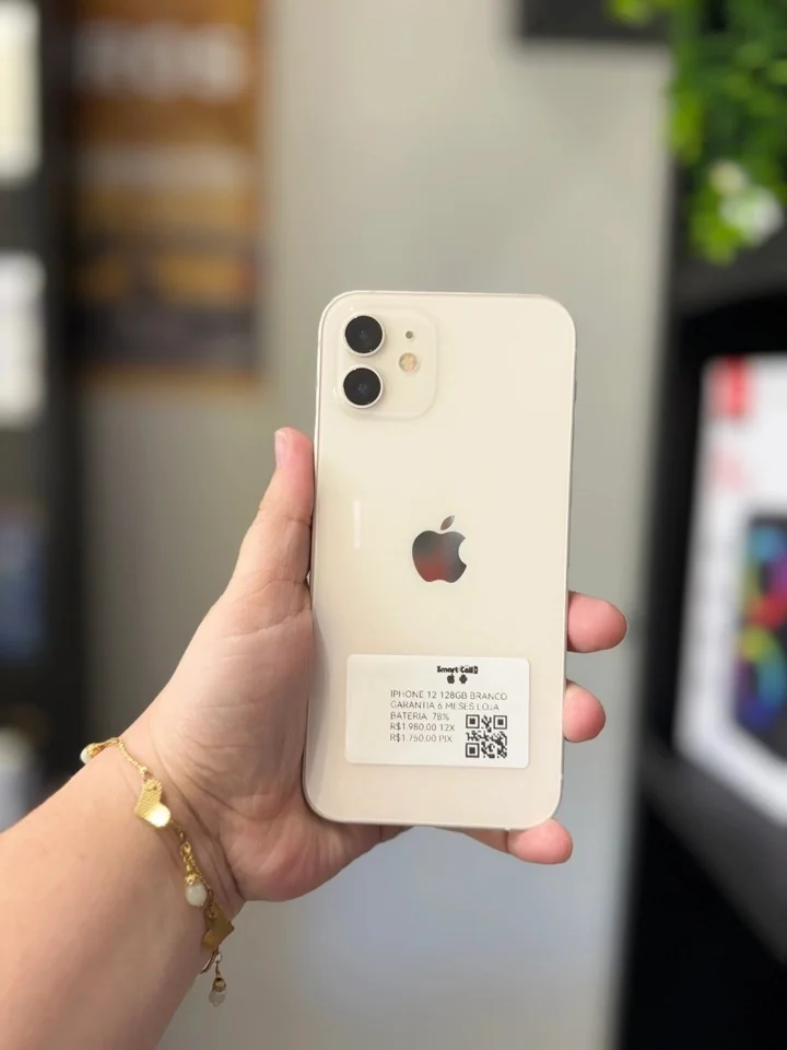 IPhone 12 128GB Branco - 📲Todo Original