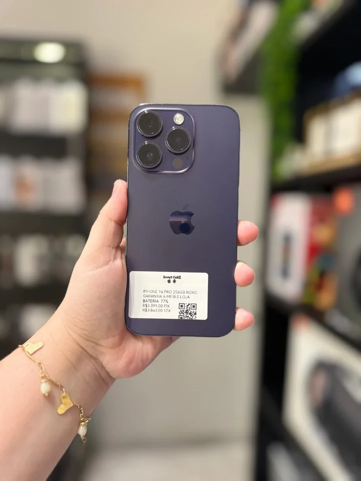 IPhone 14 Pro Roxo 256GB - Todo Original 📲