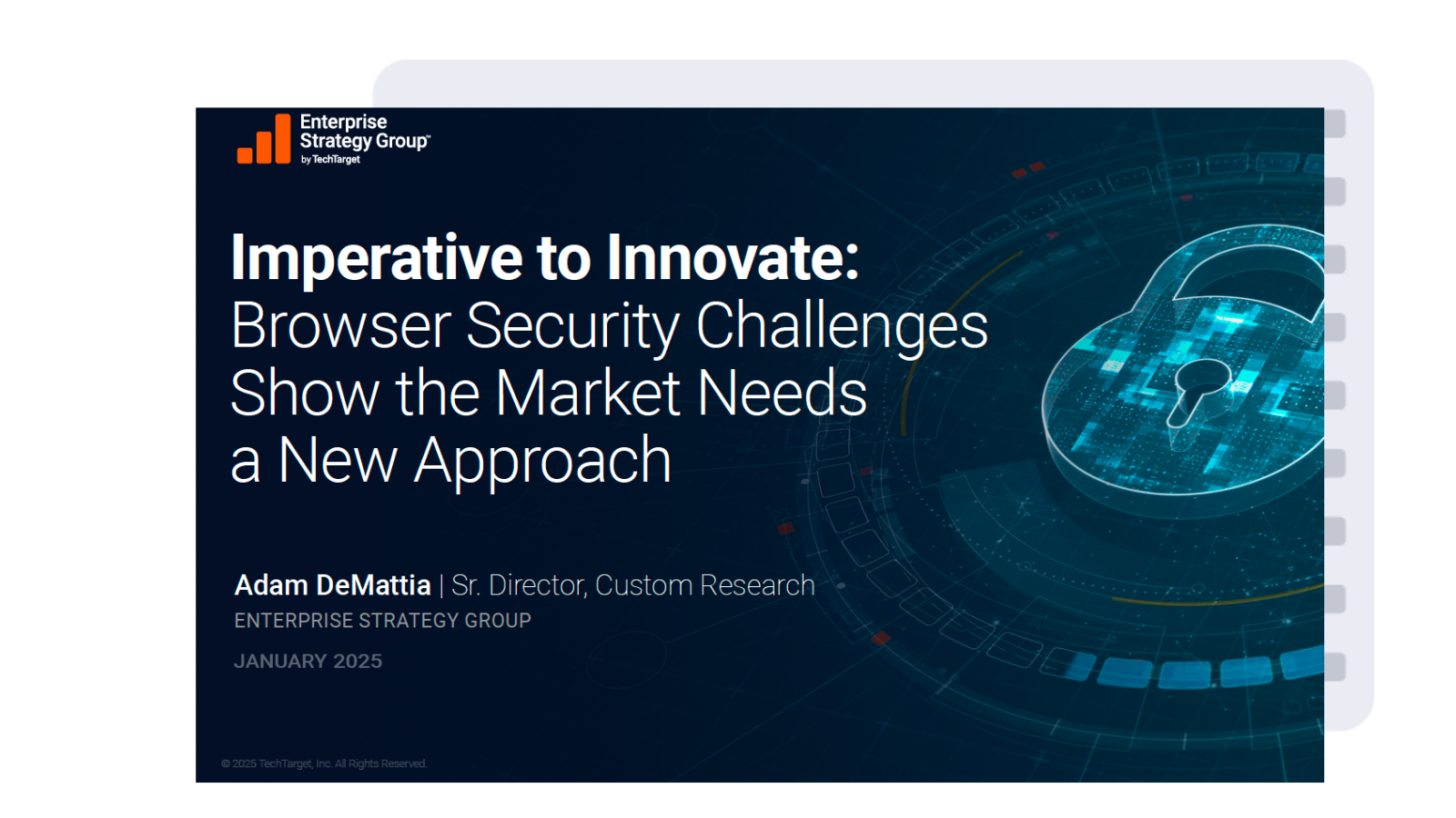 Browser Security Report Cover