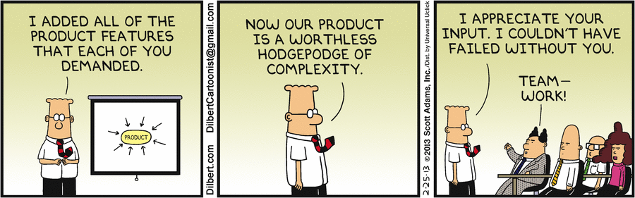 dilbert comic strip