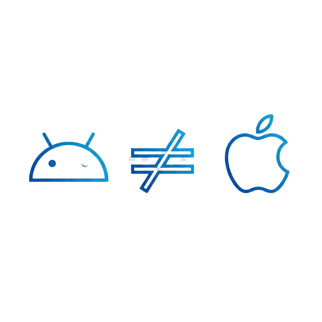 Ilustrace s logem Apple – iOS specifika, která na Androidu nemají protějšek
