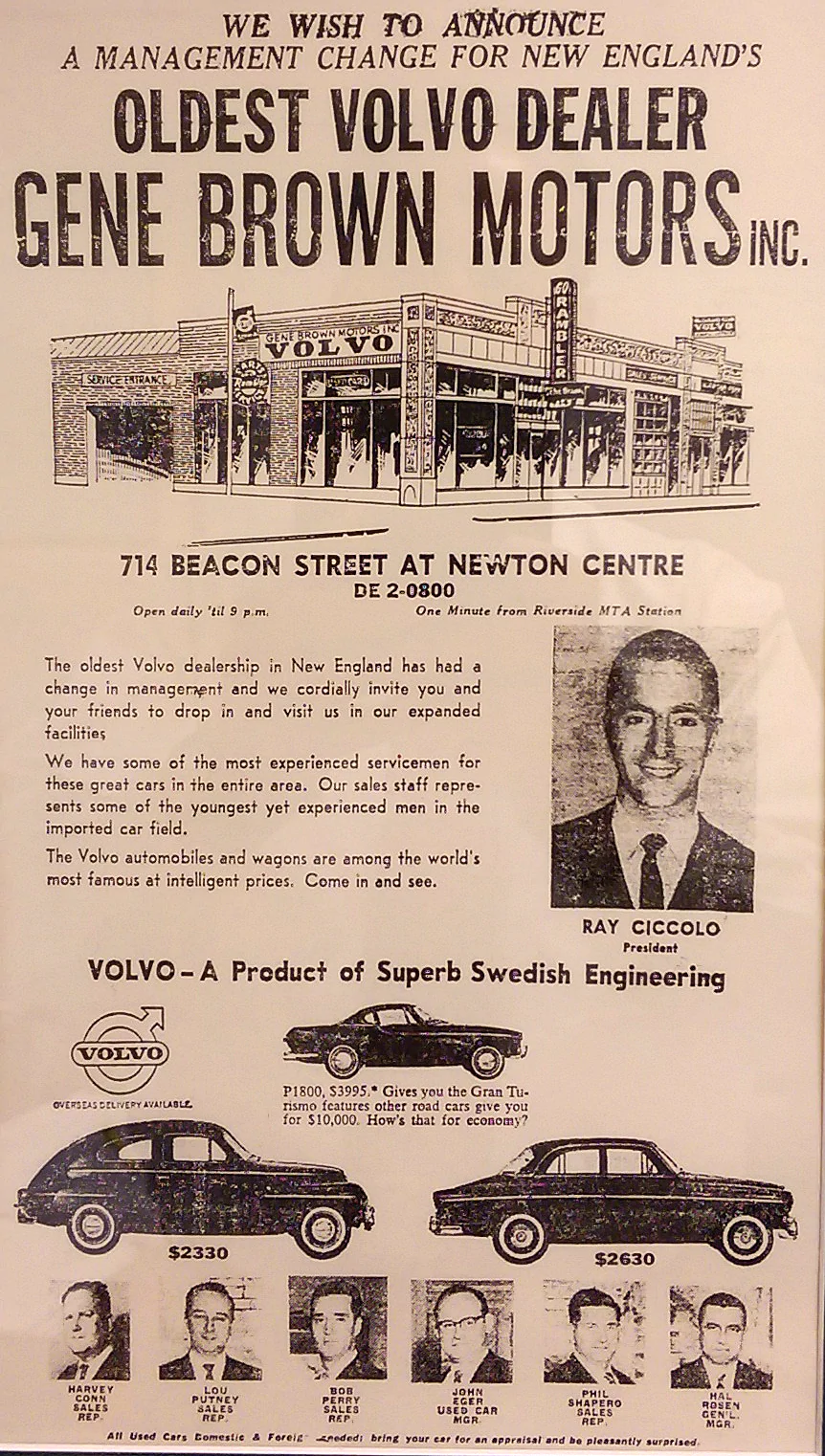 Oldest Volvo Dealer Brochure