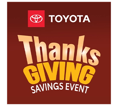 Toyota Thanksgiving Sales Event Logo
