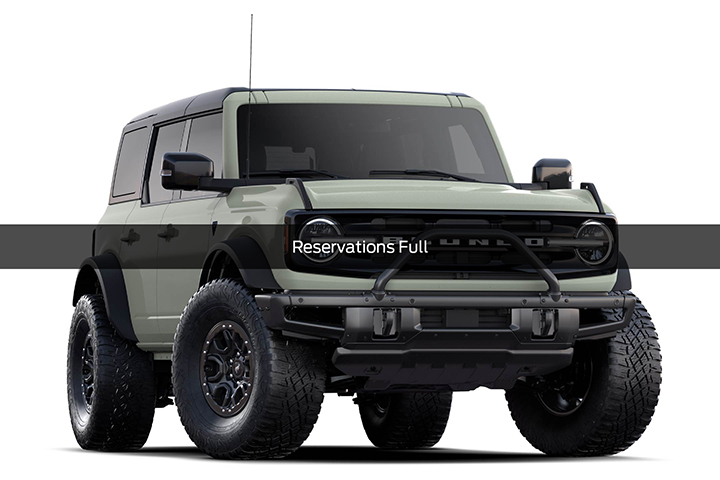 2021 Ford Bronco First Edition Cutout