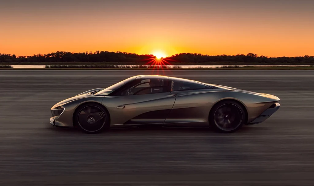 Photo of a McLaren Speedtail.