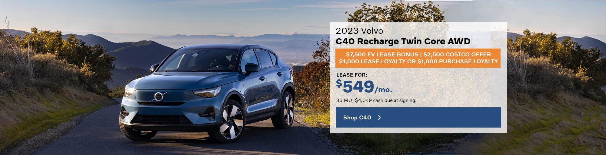 2023 Volvo C40 Recharge Twin Core AWD
