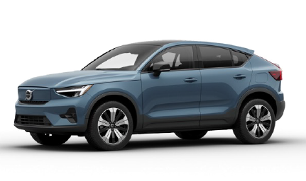 Sage Green Volvo C40 Recharge