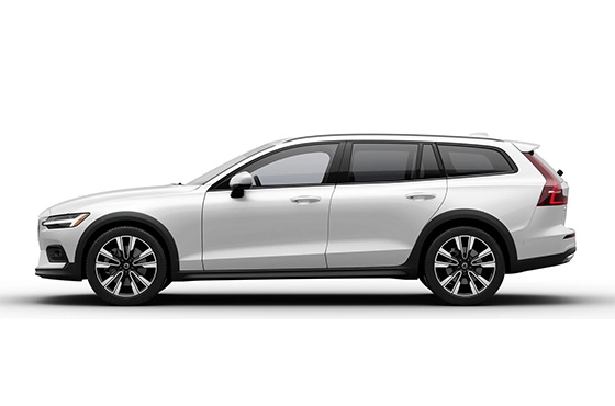 Silver Volvo V60 Cross Country