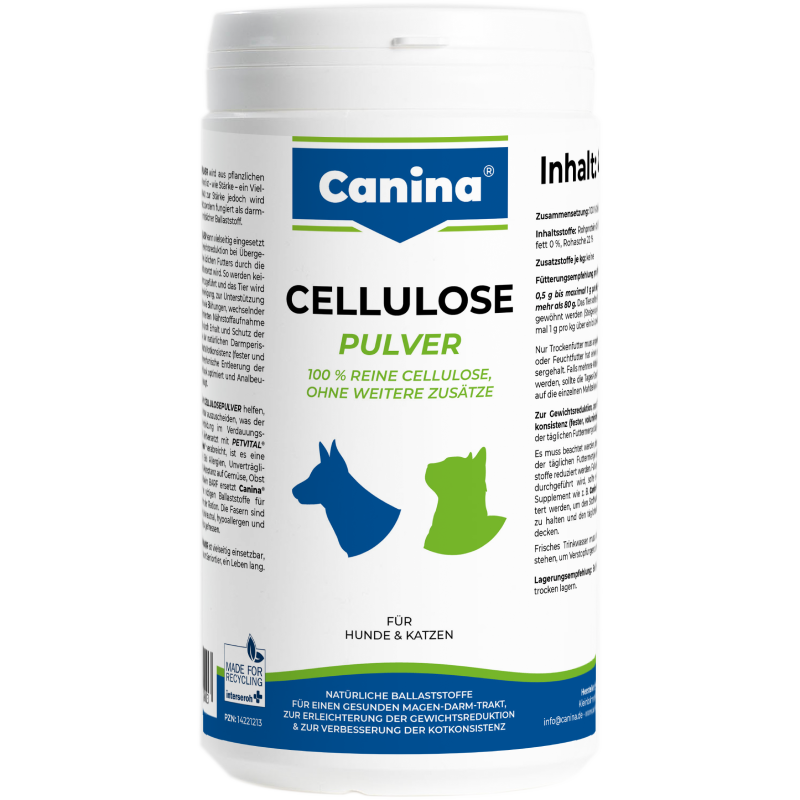 Packungsabbildung von Canina Cellulose Pulver (Canina)