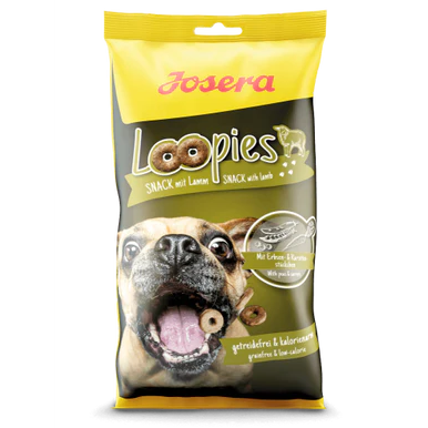 Packungsabbildung von Josera Loopies Lamm 150 g (Josera)