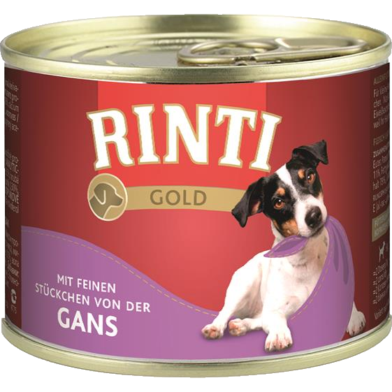 Packungsabbildung von Rinti Gold Gans 185 g (Rinti)