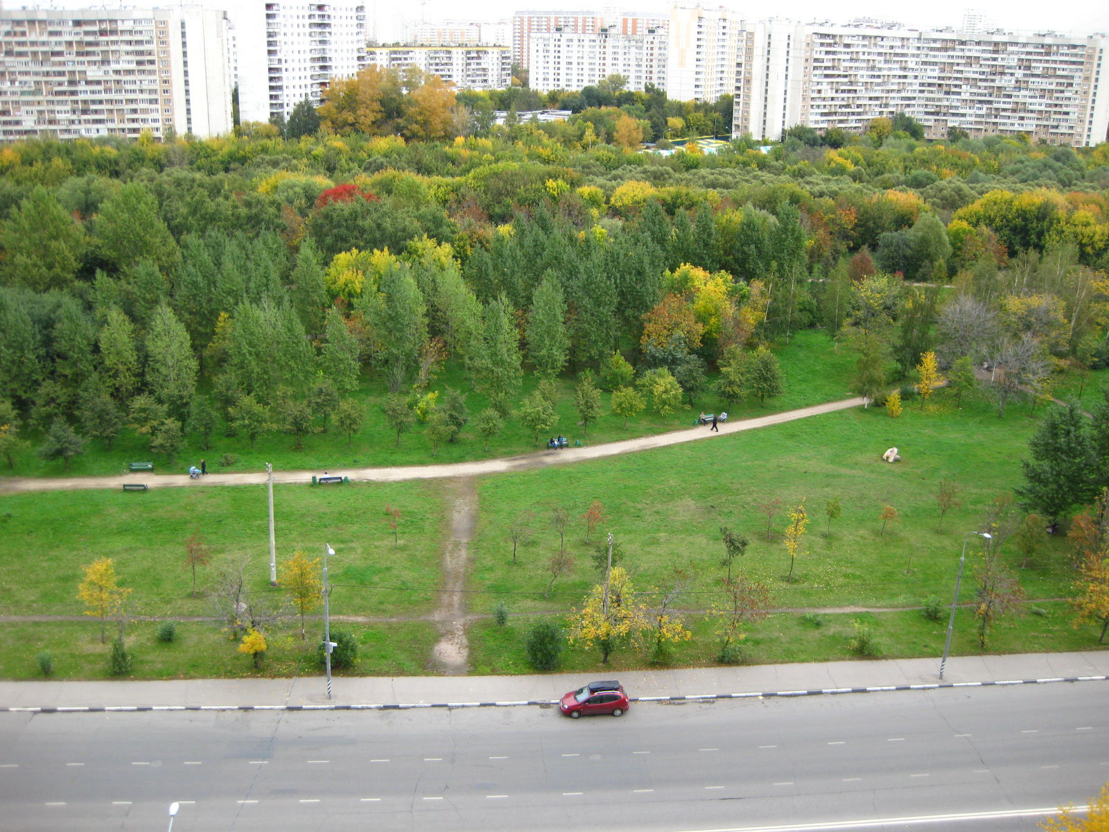 парк в отрадном москва