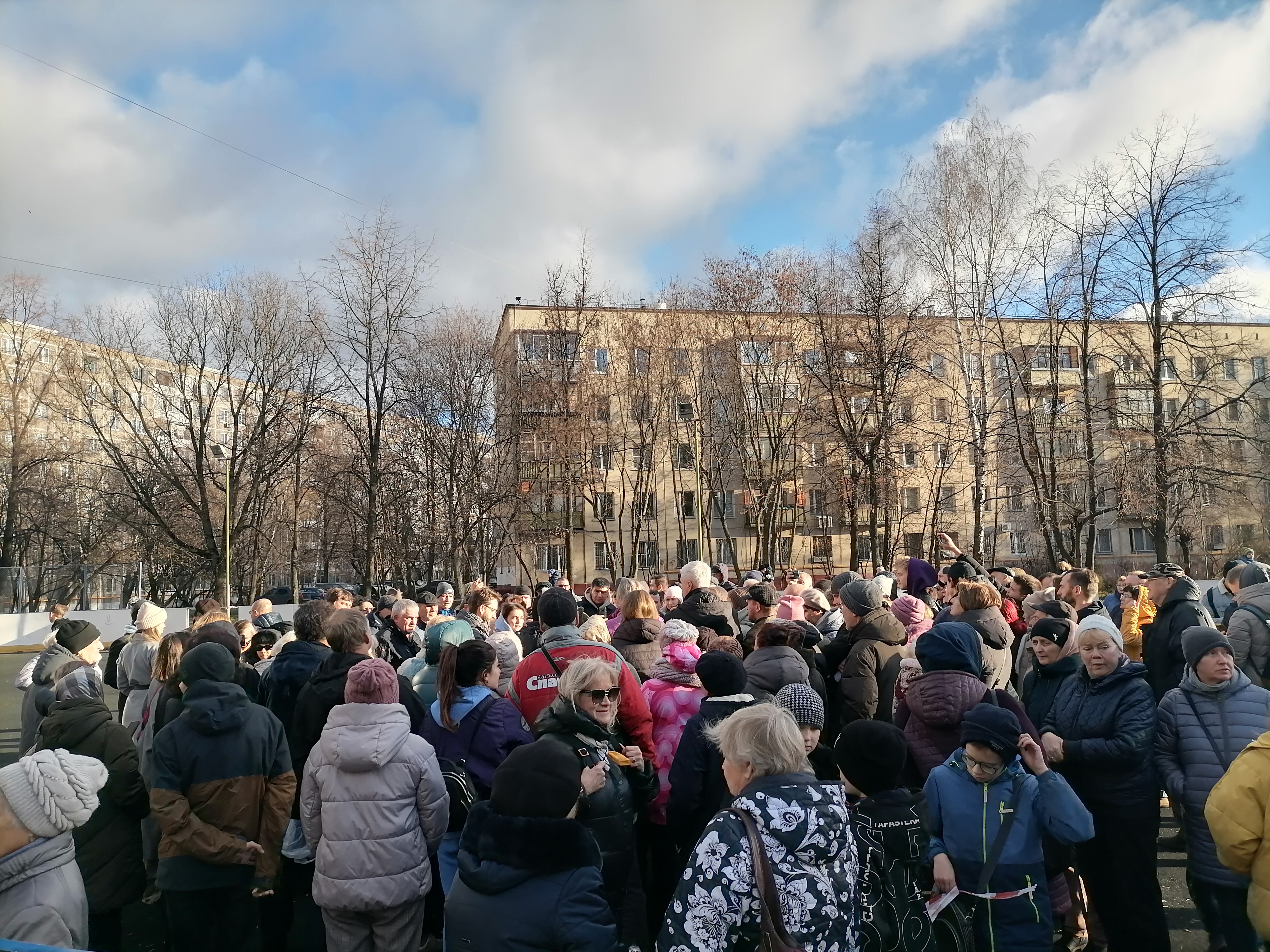 Жители против строительства дома по реновации