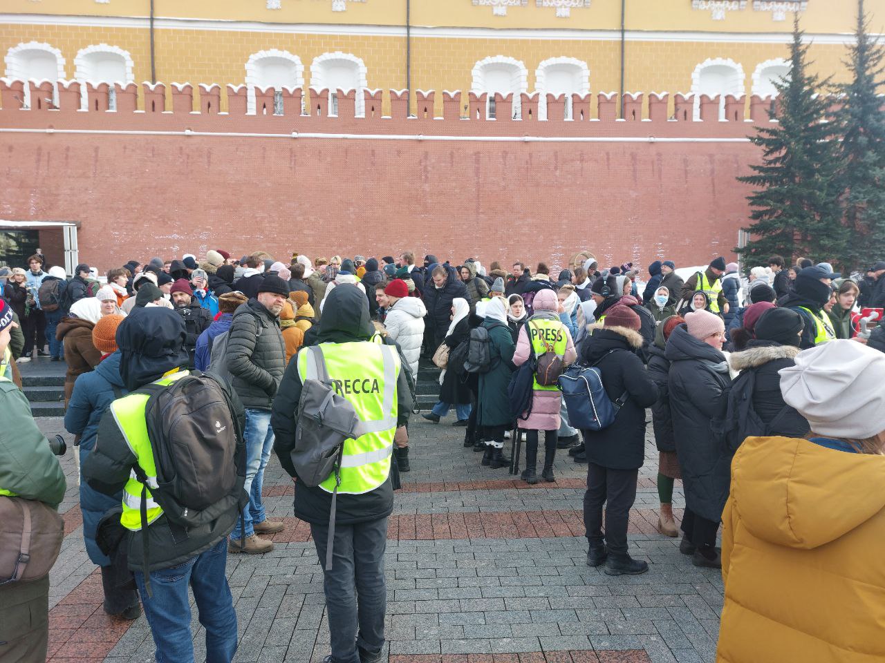 В Москве прошла акция «500 дней как в аду»