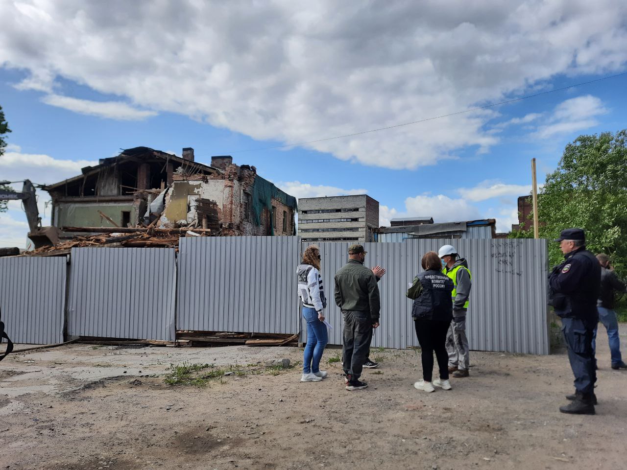 Уголовное дело в Питере из-за сноса исторического здания