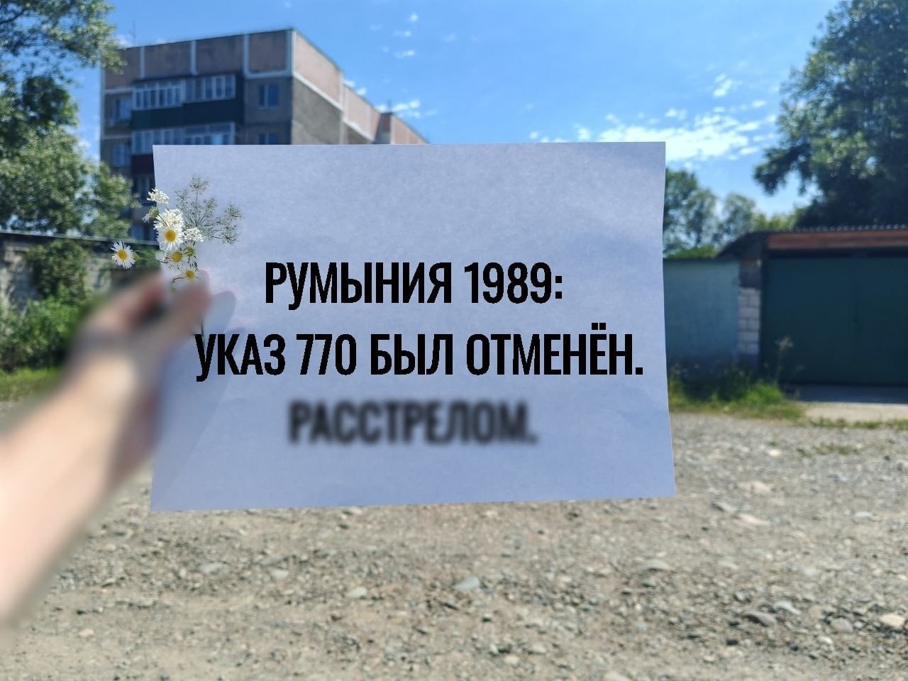 Флешмоб против запрета абортов в Адыгее и других регионах