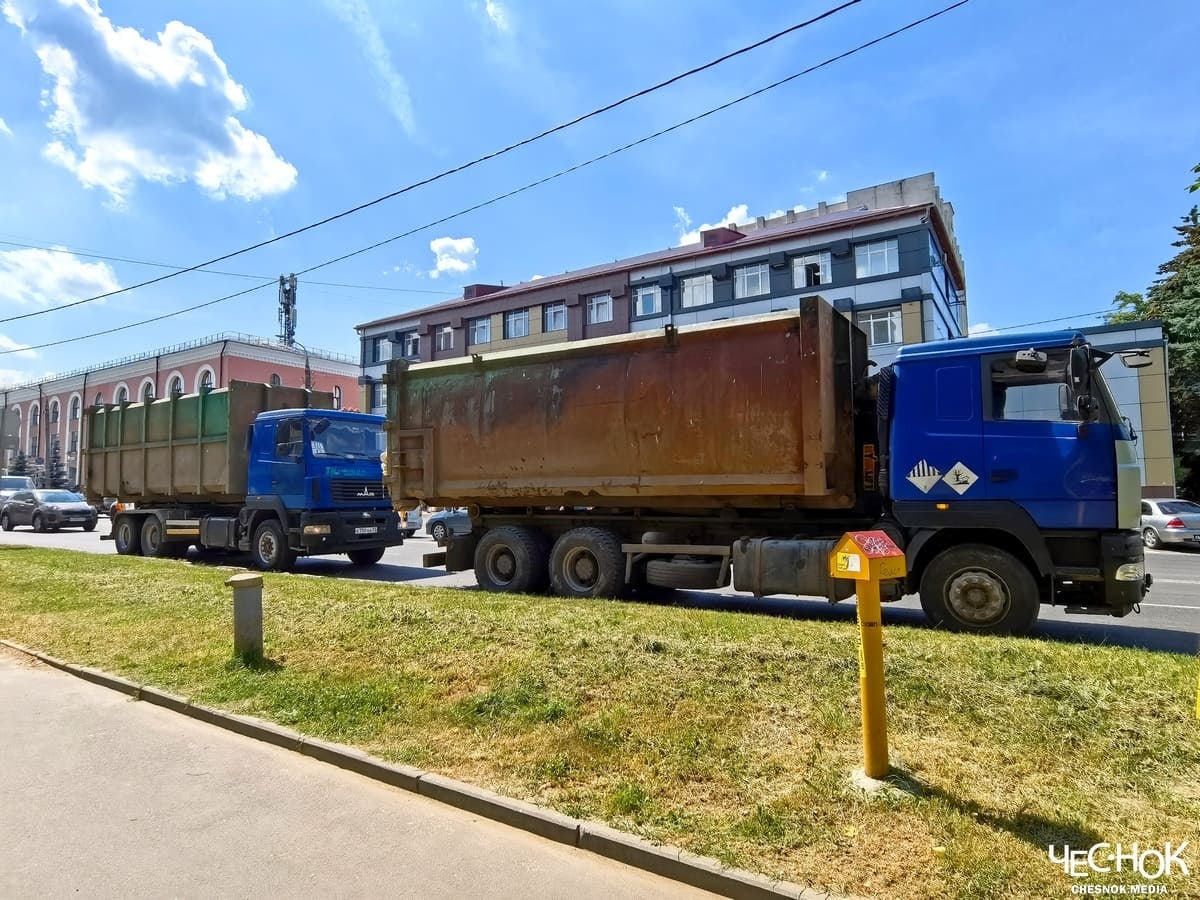 Во Владимире прошла забастовка мусоровозов
