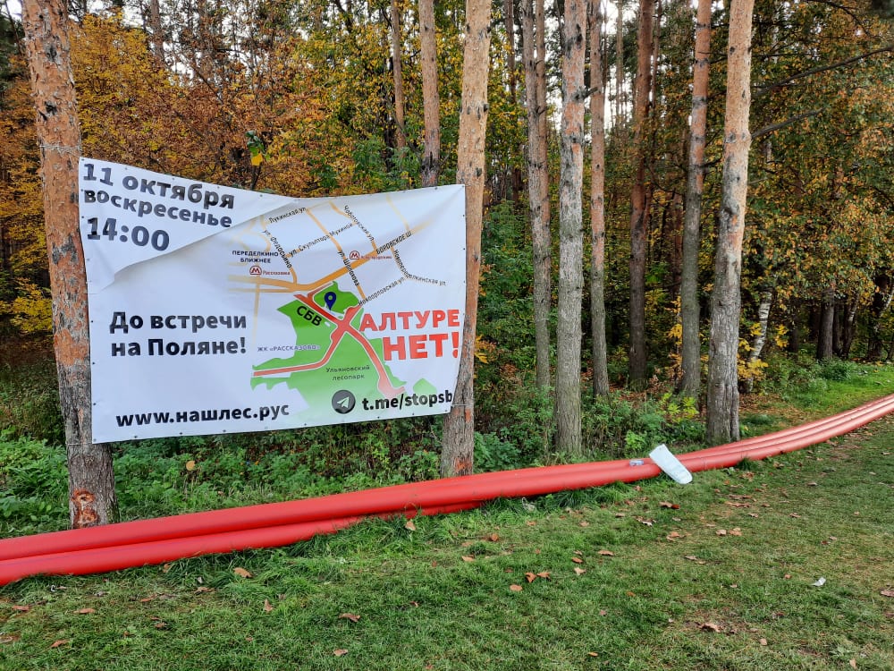 Ново-Переделкино в защиту леса