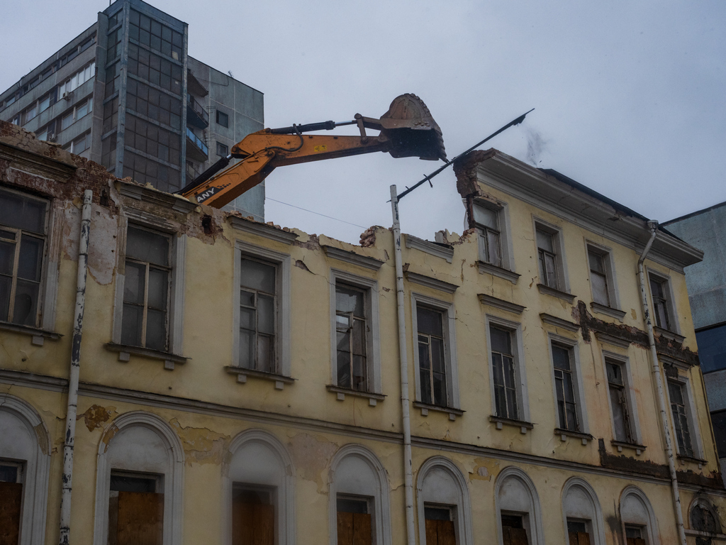 В Москве сносят историческое здание с домовой церковью Александра Невского