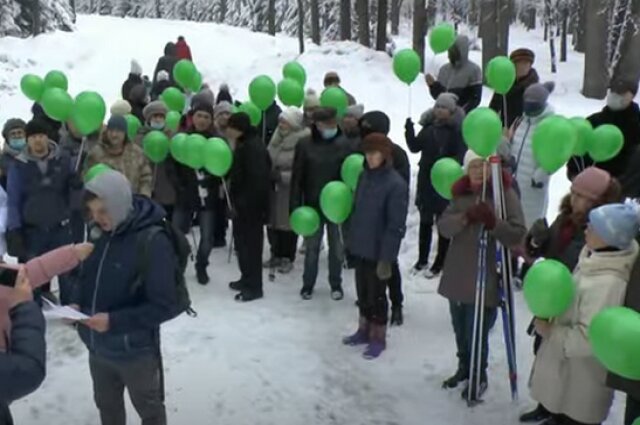 Жители Уфы записали видеообращение против вырубки леса