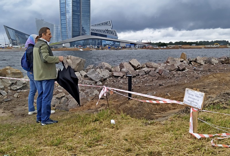 Газпром «отрезает» очередной кусок Парка 300-летия Санкт-Петербурга — местные жители готовятся к борьбе