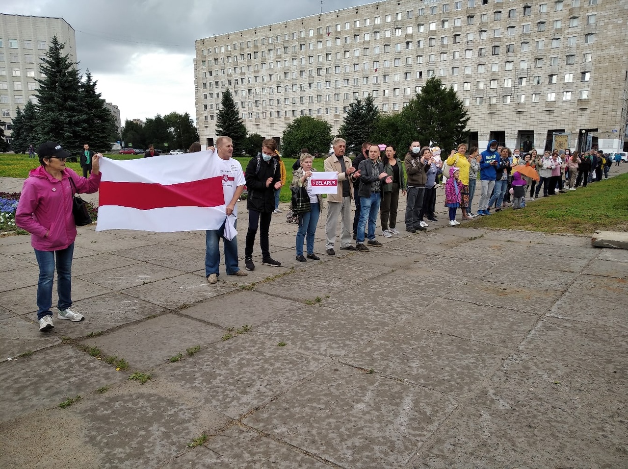 В Архангельске активиста Юрия Чеснокова пытаются наказать за «цепочку солидарности»