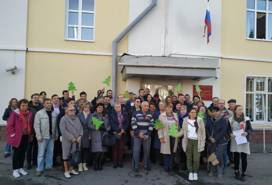 Активисты продолжают бороться за Филипповский лес
