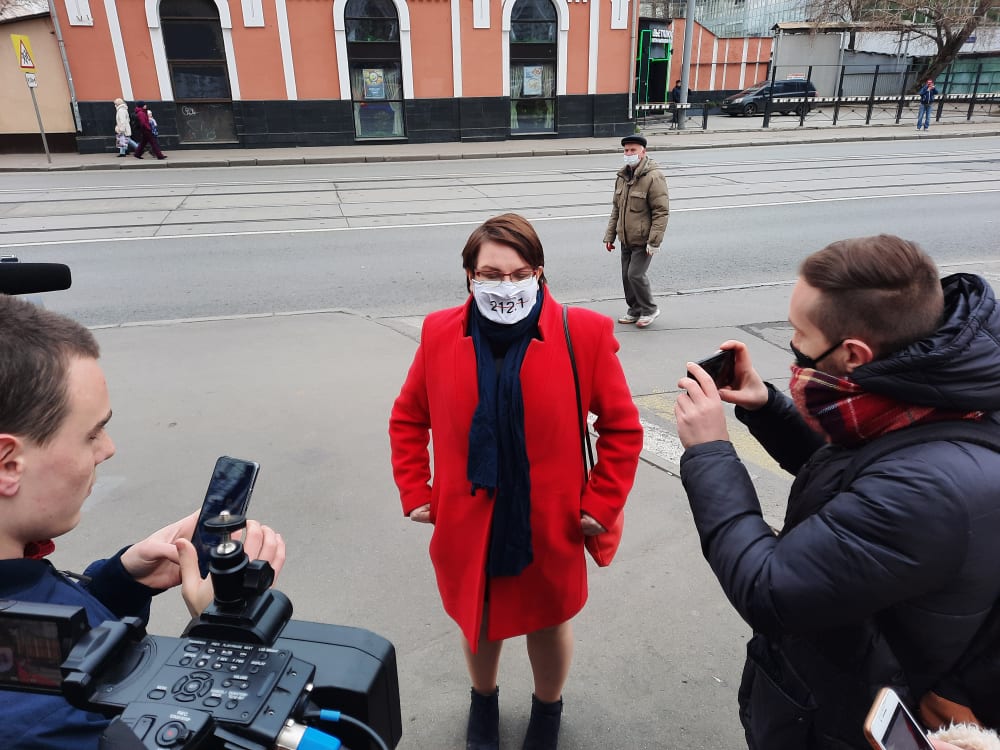 Тверской районный суд Москвы продолжит рассмотрение дела Галяминой по "дадинской" статье