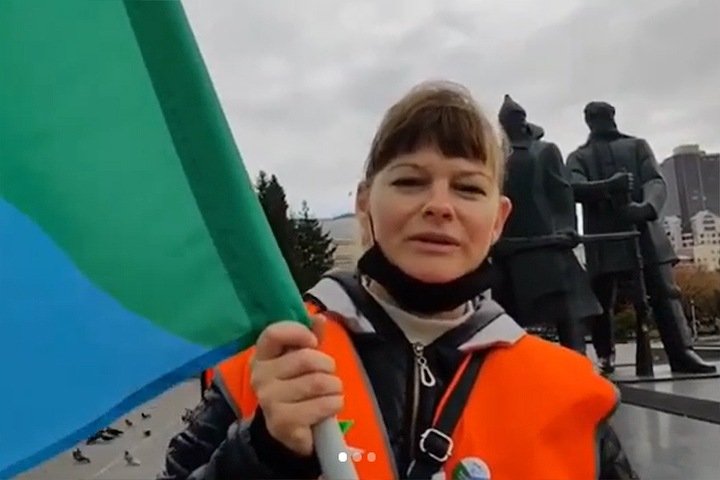 Активистку из Новосибирска оштрафовали за "кормление голубей"