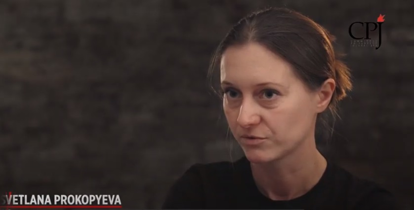 Светлана Прокопьева получила премию Комитета защиты журналистов