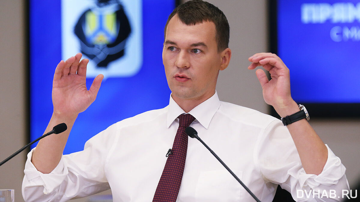 На врио губернатора Хабаровского края Михаила Дегтярева завели уголовное дело