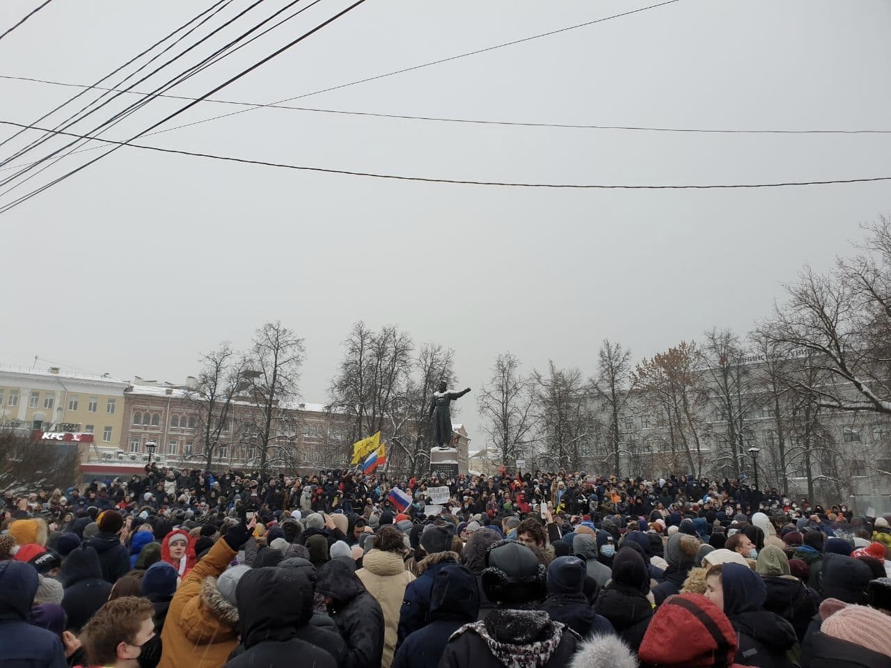 В Нижнем Новгороде задержали участника протестов по делу о насилии над полицейскими