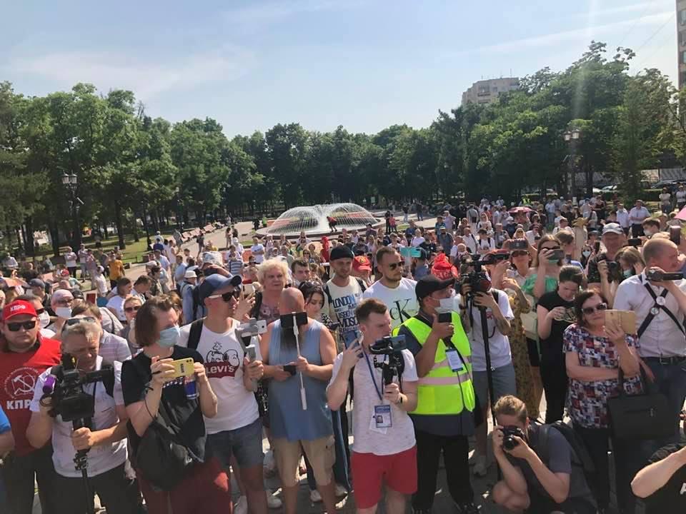 Задержанных участников акции против принудительной вакцинации в Москве отпустили с протоколами