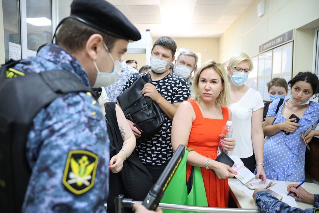 В Краснодаре идет суд над экс-главной «Открытой России» Андреем Пивоваровым