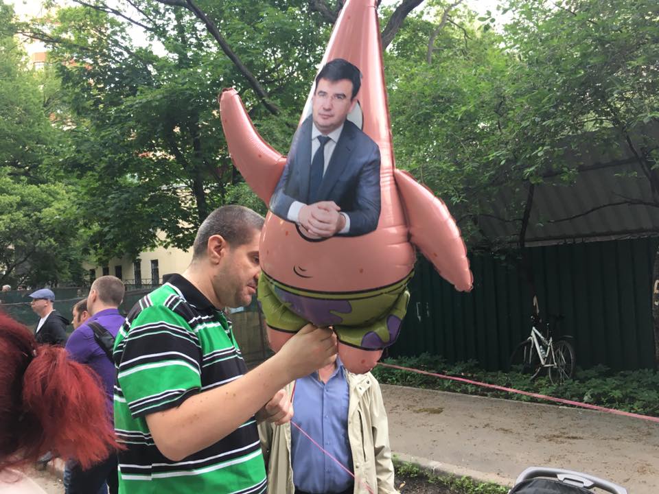 Защитники парка Дубки "отправили в отставку" префекта