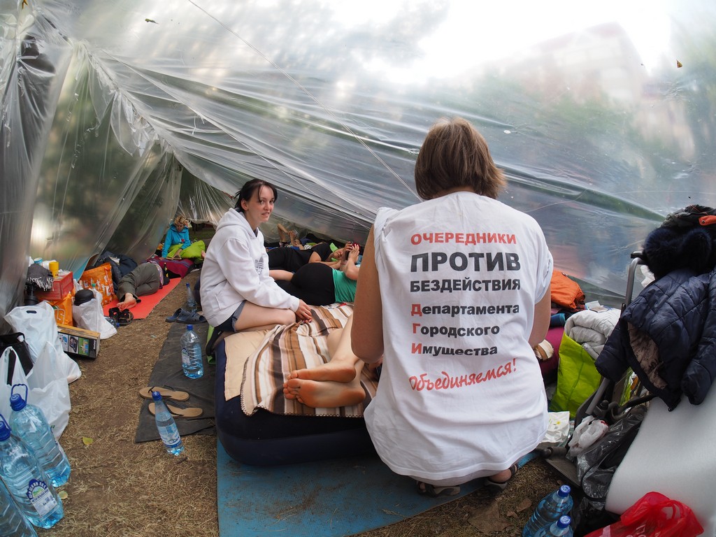 Голодовка многодетных матерей в Москве продолжается третью неделю
