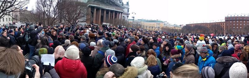 18 марта - митинг в защиту Петербурга